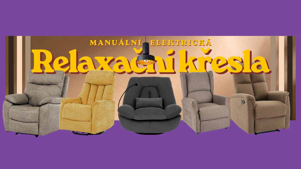 Relaxační/polohovací křesla