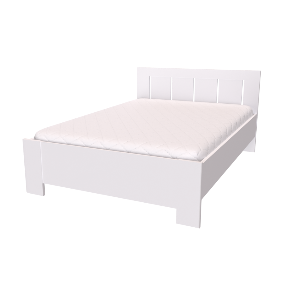 Lůžko LILI II : 80,90,120,140,160,180 x 200 cm ( čela tl.25mm , bočnice 25mm ) image 4