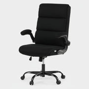 Kancelářské křeslo, houpací mechanismus, černá látka, KA-K3104 BK