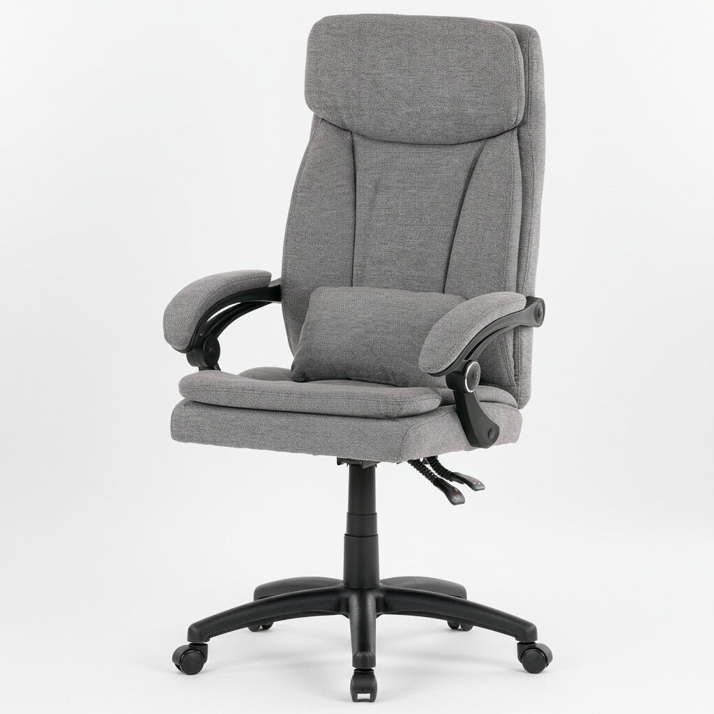 Kancelářské křeslo, synchronní mechanismus, šedá látka, KA-Y362 GREY