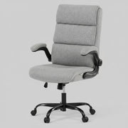 Kancelářské křeslo, houpací mechanismus, šedá látka, KA-K3104 GREY
