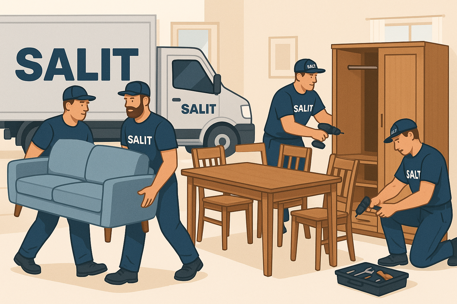 změnit nápis delivery na salit